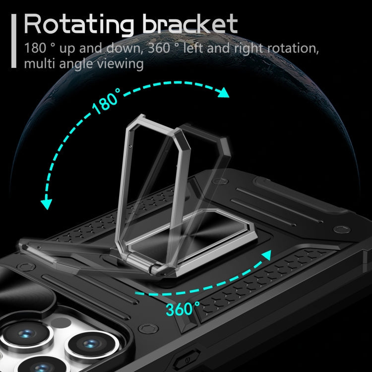 Camshield Robot TPU Hybrid PC Phone Case – Wear-resistant, Magnetic, TPU, For iPhone 15 Pro, For iPhone 15 Plus, For iPhone 15, For iPhone 14 Plus