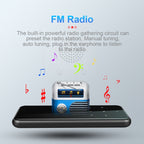 M15 Multi-function Smart Voice Recorder MP3 Hifi Sound Music Player Walkman, 4GB, 8GB, 16GB, 32GB