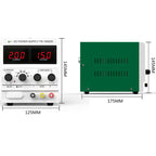 BEST 1502DD 15V / 2A Digital Display DC Regulated Power Supply, 110V US Plug, 220V EU Plug – Durable Build, Easy to Use