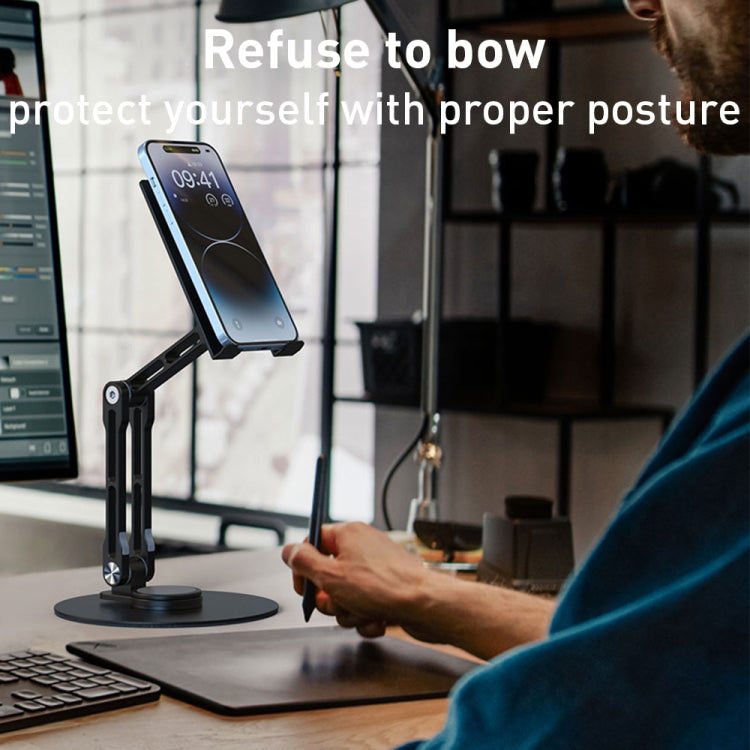 HZ40 Stand – Mechanical Lift Tablet Desktop Stand, HZ40