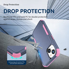 Commuter Shockproof TPU + PC Phone Case, For iPhone 15 Plus, For iPhone 15