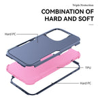 Commuter Shockproof TPU + PC Phone Case – Shockproof, TPU, For iPhone 15 Pro Max, For iPhone 15 Pro