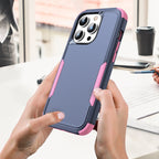 Commuter Shockproof TPU + PC Phone Case – Shockproof, TPU, For iPhone 15 Pro Max, For iPhone 15 Pro