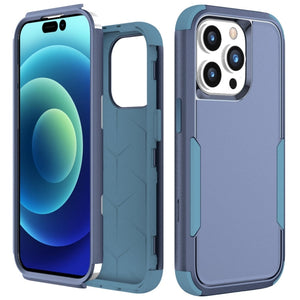 Royal Blue+Grey Green