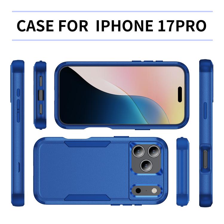 Commuter Shockproof TPU + PC Phone Case – Shockproof, TPU, For iPhone 18 Pro / 17 Pro, For iPhone 18 Pro Max / 17 Pro Max