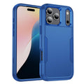 Commuter Shockproof TPU + PC Phone Case – Shockproof, TPU, For iPhone 18 Pro / 17 Pro, For iPhone 18 Pro Max / 17 Pro Max For iPhone 18 Pro 17 Pro Royal Blue