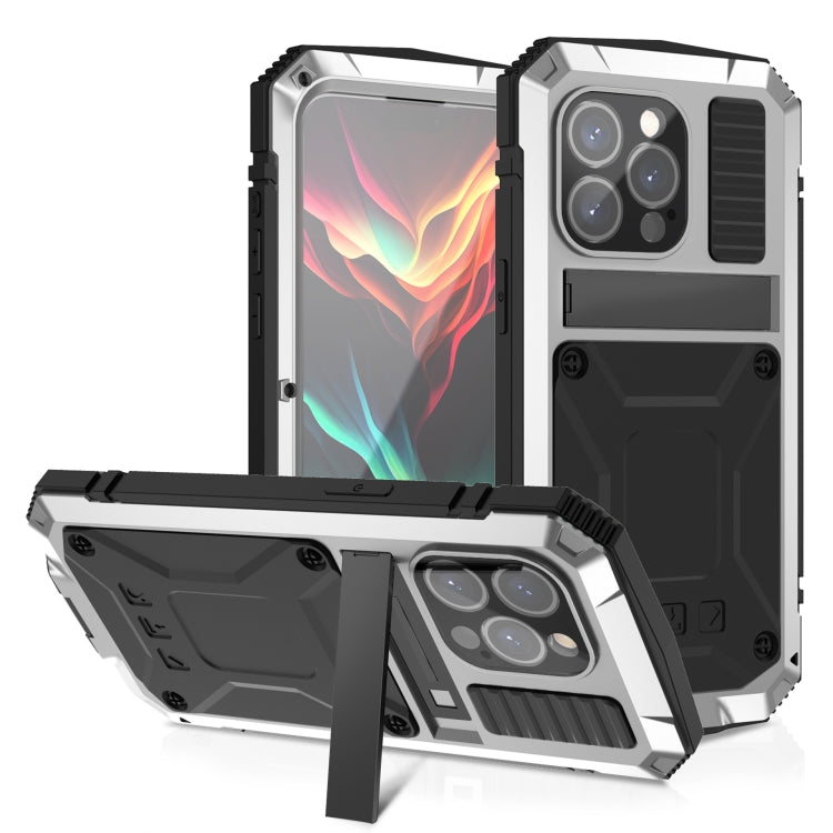 Phone Case – Shockproof, Silicone, Waterproof (iPhone 15 Pro Max) For iPhone 15 Pro Silver