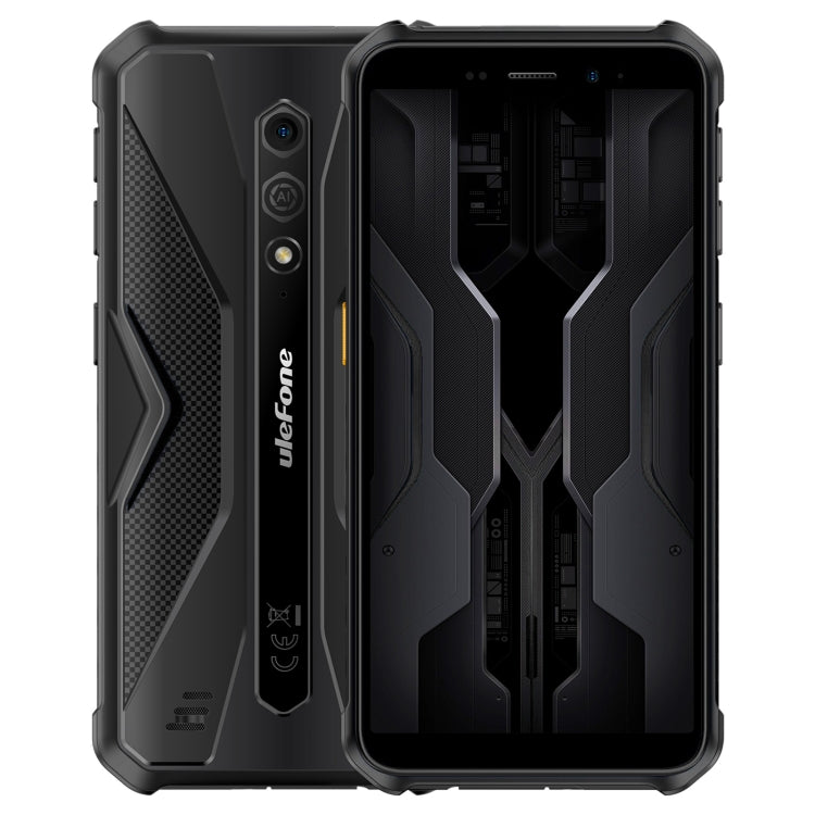 Ulefone Armor X12 Pro, IP68/IP69K Rugged Phone, 5.45 inch Android 15 MediaTek Helio G36 Octa Core, Network: 4G, NFC, 4GB+64GB – Shockproof, Waterproof, Lanyard 4GB+64GB All Black