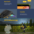 Ulefone Armor X12 Pro, IP68/IP69K Rugged Phone, 5.45 inch Android 15 MediaTek Helio G36 Octa Core, Network: 4G, NFC, 4GB+64GB – Shockproof, Waterproof, Lanyard
