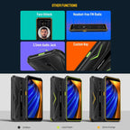 Ulefone Armor X12 Pro, IP68/IP69K Rugged Phone, 5.45 inch Android 15 MediaTek Helio G36 Octa Core, Network: 4G, NFC, 4GB+64GB – Shockproof, Waterproof, Lanyard
