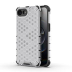 Honeycomb Shockproof Phone Case, For iPhone 17e / 16e, For iPhone 17 Pro Max, For iPhone 17 Pro, For iPhone 17 For iPhone 17e 16e White