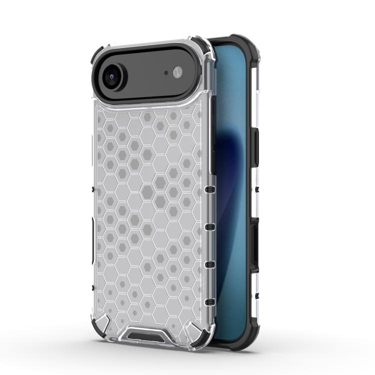 Honeycomb Shockproof Phone Case, For iPhone Air, For iPhone 16 Pro Max, For iPhone 16 Pro, For iPhone 16 Plus For iPhone Air White