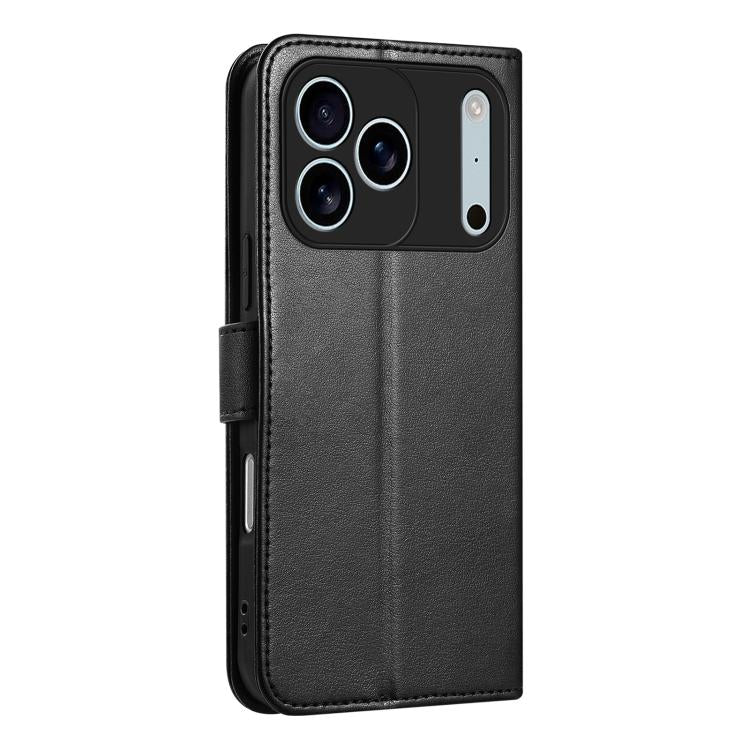 AZNS Sheepskin Texture Flip Leather Phone Case, For iPhone 18 Pro, For iPhone 18 Pro Max, For iPhone 17e / 16e, For iPhone 17 Pro Max, For iPhone 17 Pro, For iPhone 17, For iPhone Air, For iPhone 16 Pro Max