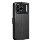 AZNS Sheepskin Texture Flip Leather Phone Case, For iPhone 18 Pro, For iPhone 18 Pro Max, For iPhone 17e / 16e, For iPhone 17 Pro Max, For iPhone 17 Pro, For iPhone 17, For iPhone Air, For iPhone 16 Pro Max