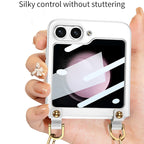 GKK Cross-body Ultra-thin PC Phone Case with Strap, For Samsung Galaxy Z Flip5