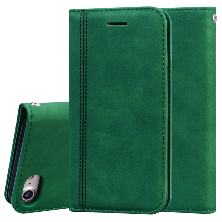 Case – Leather, Magnetic (iPhone SE 2022) For iPhone SE 2022 SE 2020 & 8 & 7 Green