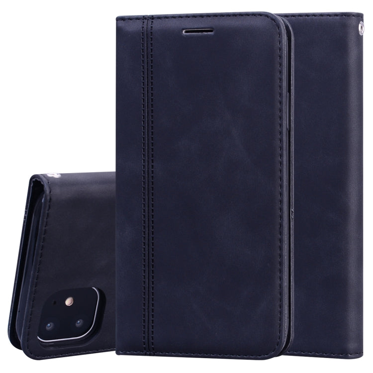 Case – Leather, Magnetic (iPhone SE 2022) For iPhone 11 Black