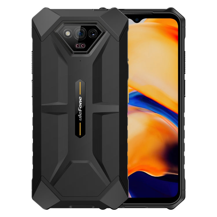 Ulefone Armor X13, IP68/IP69K Rugged Phone, 6.52 inch Android 15 MediaTek Helio G36 Octa Core, Network: 4G, NFC, OTG, 6GB+64GB – Lanyard, Magnetic, Card Slot 6GB+64GB All Black