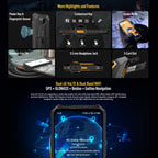 Ulefone Armor X13, IP68/IP69K Rugged Phone, 6.52 inch Android 15 MediaTek Helio G36 Octa Core, Network: 4G, NFC, OTG, 6GB+64GB – Lanyard, Magnetic, Card Slot