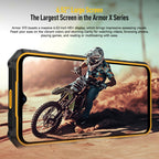 Ulefone Armor X13, IP68/IP69K Rugged Phone, 6.52 inch Android 15 MediaTek Helio G36 Octa Core, Network: 4G, NFC, OTG, 6GB+64GB – Lanyard, Magnetic, Card Slot