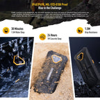 Ulefone Armor X13, IP68/IP69K Rugged Phone, 6.52 inch Android 15 MediaTek Helio G36 Octa Core, Network: 4G, NFC, OTG, 6GB+64GB – Lanyard, Magnetic, Card Slot