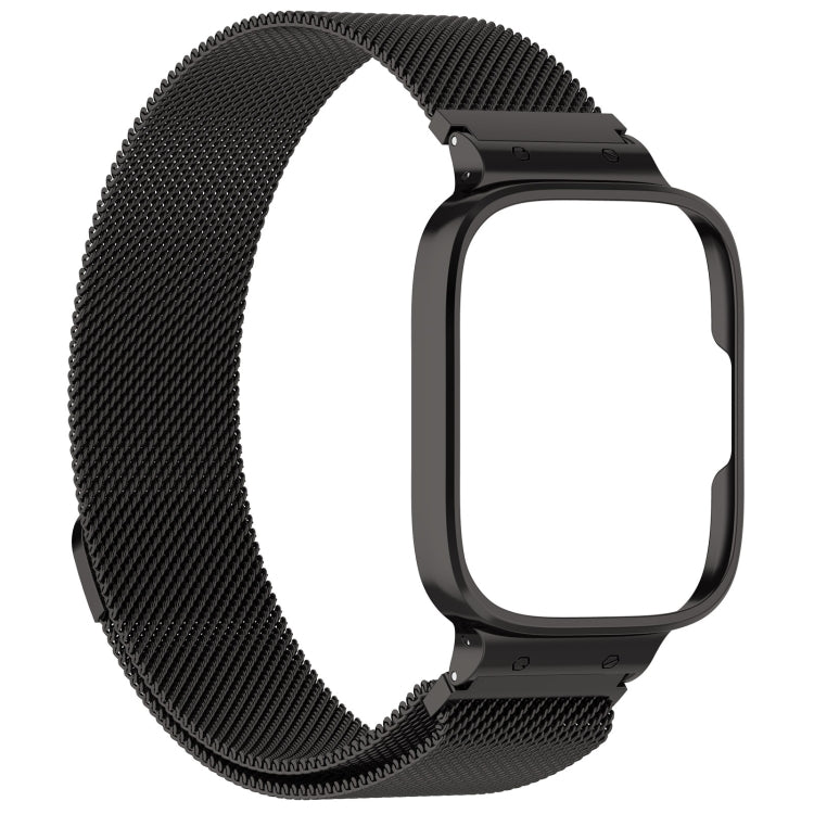 2 in 1 Milan Metal Watch Band with Watch Frame, For Redmi Watch 3 Lite / Watch 3 Active