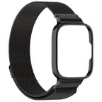 2 in 1 Milan Metal Watch Band with Watch Frame, For Redmi Watch 3 Lite / Watch 3 Active