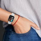 2 in 1 Three-bead Metal Watch Band with Watch Frame, For Redmi Watch 3 Lite / Watch 3 Active