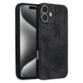 AZNS 3D Embossed Skin Feel Phone Case, For iPhone 16, For iPhone 15 Pro Max, For iPhone 15 Pro, For iPhone 15 Plus For iPhone 16 Black