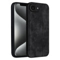 AZNS 3D Embossed Skin Feel Phone Case, For iPhone 16e / 17e, For iPhone 17 Pro Max, For iPhone 17 Pro, For iPhone 17 For iPhone 16e 17e Black