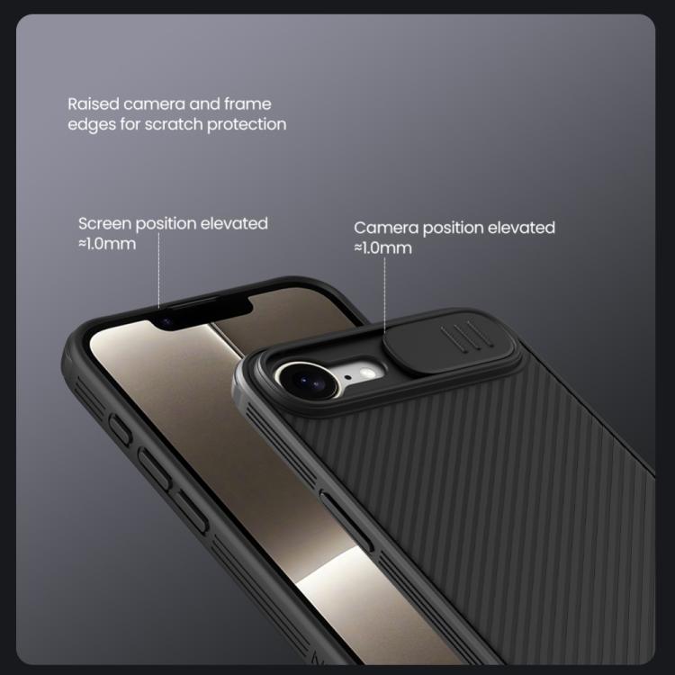 NILLKIN Phone Case – CamShield Pro PC Phone Case, For iPhone 17e / 16e, For iPhone 17, For...