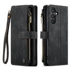 CaseMe C30 Card Slots Zipper Wallet Leather Phone Case, For Samsung Galaxy S24 5G, For Samsung Galaxy S23 FE, For Samsung Galaxy A24 4G, For Samsung Galaxy A23