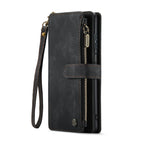 CaseMe C30 Card Slots Zipper Wallet Leather Phone Case, For Samsung Galaxy A25 4G, For Samsung Galaxy A15, For Samsung Galaxy A55 5G, For Samsung Galaxy A35 5G, For Samsung Galaxy S24 Ultra 5G, For Samsung Galaxy S24+ 5G