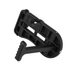 BF013-BK Automotive Door Step Hook Aluminum Foldable Ladder Mini Foot Pedal for Jeep SUV Truck WP, BF013-BK