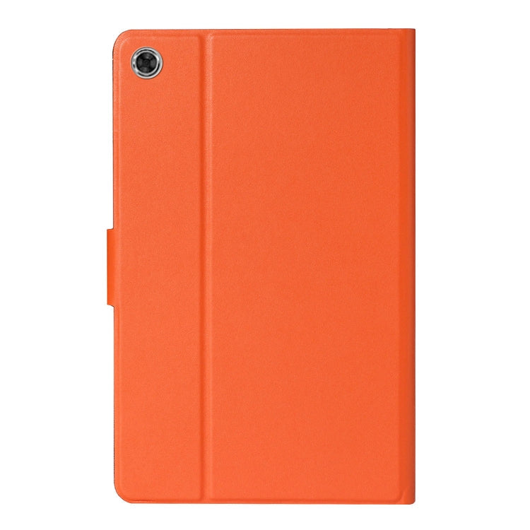 Solid Color Horizontal Flip Leather Case with Card Slots & Holder & Sleep / Wake-up Function, For Lenovo Tab M10 Plus, For Samsung Galaxy Tab S6 Lite (P610/615), For Samsung Galaxy Tab A 8.0 (2019) T290/T295, For Samsung Galaxy Tab A 8.0 T350/T355C