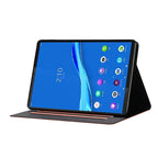 Solid Color Horizontal Flip Leather Case with Card Slots & Holder & Sleep / Wake-up Function, For Lenovo Tab M10 Plus, For Samsung Galaxy Tab S6 Lite (P610/615), For Samsung Galaxy Tab A 8.0 (2019) T290/T295, For Samsung Galaxy Tab A 8.0 T350/T355C