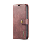 DG.MING Crazy Horse Texture Detachable Magnetic Leather Phone Case, For iPhone 16, For iPhone 15 Pro Max, For iPhone 15 Pro, For iPhone 15 Plus