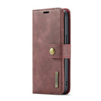DG.MING Crazy Horse Texture Detachable Magnetic Leather Phone Case, For iPhone 17e / 16e, For iPhone 17 Pro Max, For iPhone 17 Pro, For iPhone 17