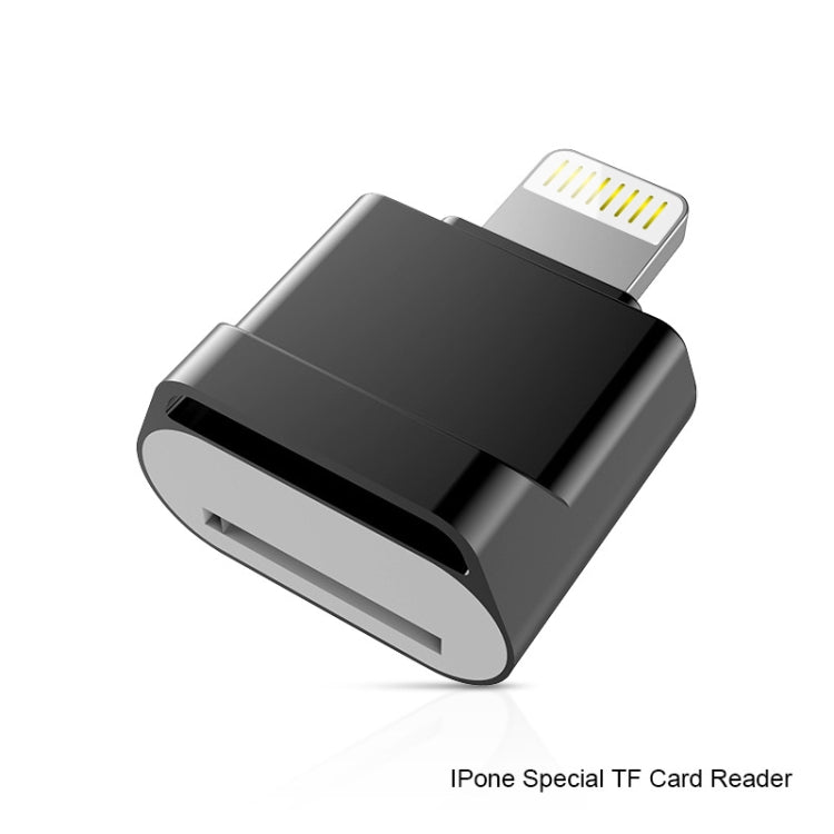 MicroDrive 8pin To TF Card Adapter Mini iPhone & iPad TF Card Reader, Card Reader – Data Transmission