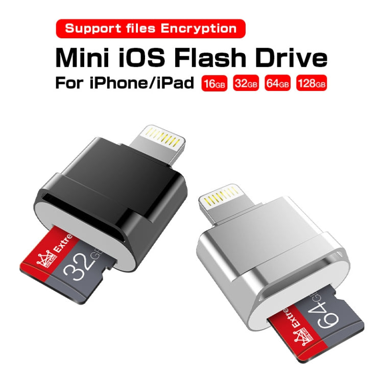 MicroDrive 8pin To TF Card Adapter Mini iPhone & iPad TF Card Reader, Card Reader – Data Transmission