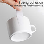2 Volumes Deli High Adhesive Double Faced Adhesive Strong Dual Sided Tape, 9mm, 12mm, 18mm, 24mm