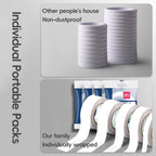 2 Volumes Deli High Adhesive Double Faced Adhesive Strong Dual Sided Tape, 9mm, 12mm, 18mm, 24mm