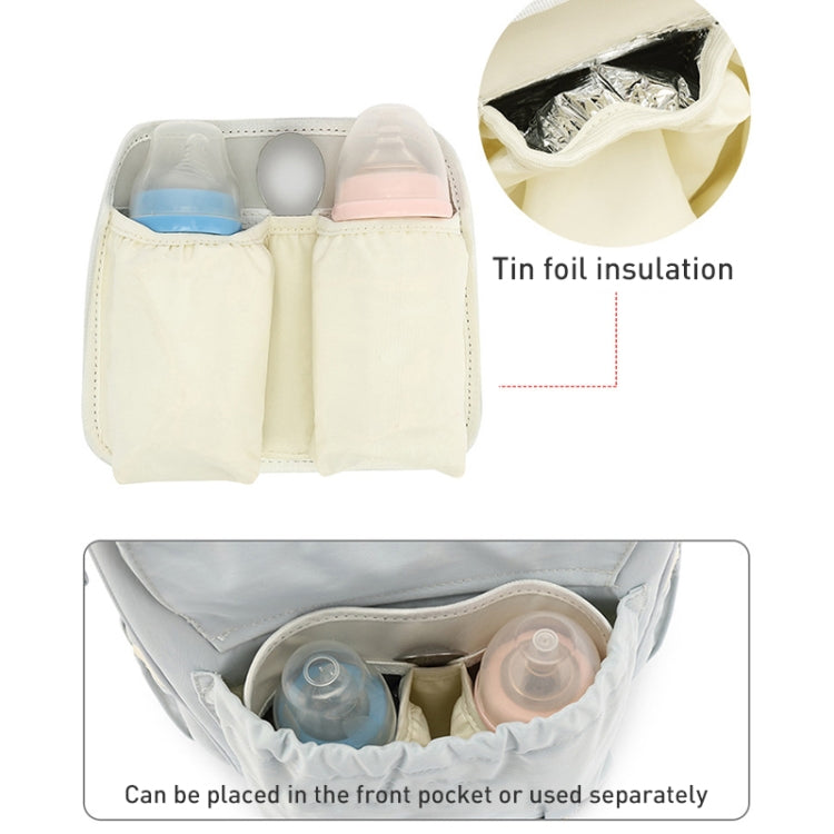 Multifunctional Mommy Bag Large Capacity Outgoing Baby Care Backpack, Grey, Blue, Black, Pink, Cartoon Bear – Waterproof, Anti-Scratch, Wear-resistant
