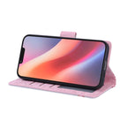 Bronzing Painting RFID Leather Case, For iPhone 17e / 16e, For iPhone 16 Pro Max, For iPhone 16 Pro, For iPhone 16 Plus