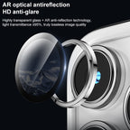 MOMAX Screen Protector Film – Eagle Eye Independent Full Cover Phone Lens Glass Film, For iPhone 15...