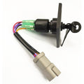 For Bombardier Outboard Ignition Switch Key Panel Marine BRP Starter Key 176408, 176408 176408