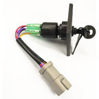 For Bombardier Outboard Ignition Switch Key Panel Marine BRP Starter Key 176408, 176408 176408