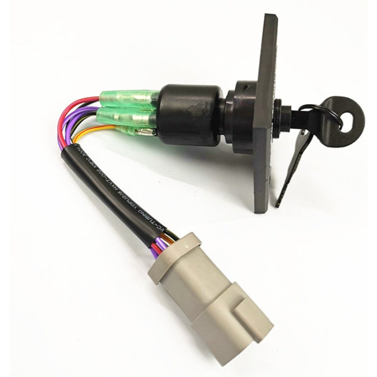 For Bombardier Outboard Ignition Switch Key Panel Marine BRP Starter Key 176408, 176408 176408