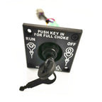 For Bombardier Outboard Ignition Switch Key Panel Marine BRP Starter Key 176408, 176408