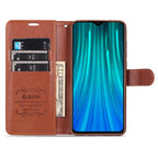 AZNS Sheepskin Texture Horizontal Flip Leather Case with Holder & Card Slots & Wallet – Card Slot, Flip, Leather, For Xiaomi Redmi 9, For Huawei P Smart 2020